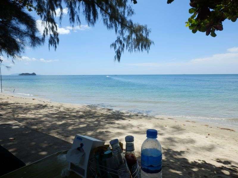 Aussicht vom Restaurant am Andaman Beach Resort